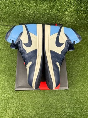 Size 8 - Jordan 1 Retro OG High Obsidian UNC 2019 193150368585| eBay