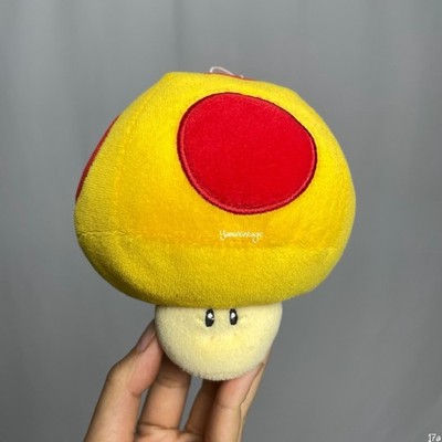 Mario Party 4 Mega Mushroom Plush 4.5'' BANPRESTO 2007 Second Hand