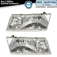 Headlight Assembly Set Fits 1998-2002 Mercury Grand Marquis