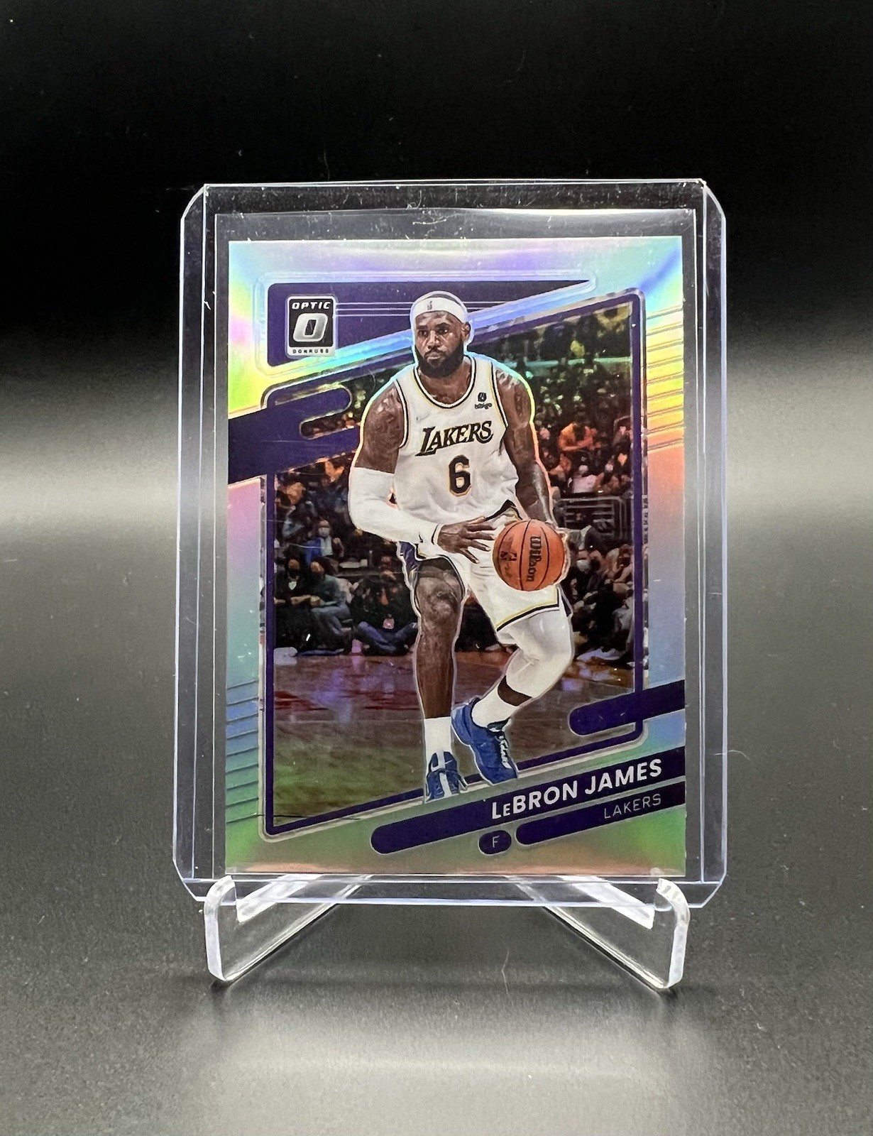 2021-22 Panini Donruss Optic - LeBron James #41 Holo Prizm