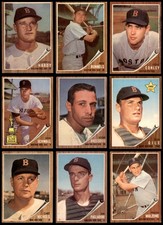 1962 Topps Boston Red Sox Near Team Set 6 - EX/MT 3983861 (19 / 29 cards)