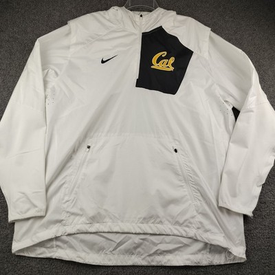 Nike California Berkeley Golden Bears Windbreaker Jacket Hooded Dri Fit Men's XL