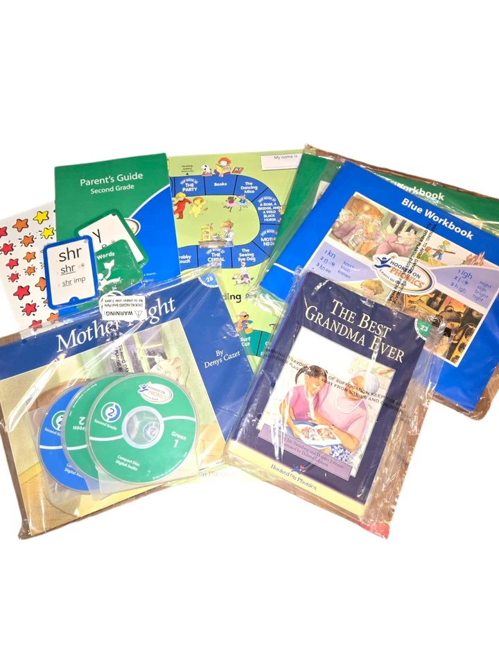 Hooked on Phonics Learn to Read Curriculum Ages 4-8 Grades K-2 Near Complete Set - Image 4 of 4
