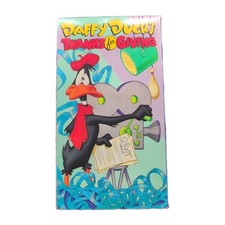 WB DAFFY DUCK'S THANKS FOR GIVING VHS VIDEOTAPE RARE HTF Thanksgiving Holiday