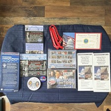 Barack Obama 2009 Inauguration Commemorative Lot Calendars Pins Tickets