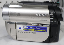 Used Working Sony Handycam Model DCR-DVD650 Camcorder W/ Battery No Charger USA