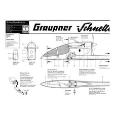 Bauplan Mosquito (Graupner-Edition) Modellbauplan