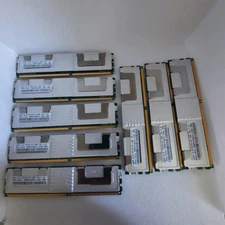 16GB TOTAL, 2gb X 8, SAMSUNG M395T5750EZ4-CE66 2RX4 PC2-5300F-555-11-E0 DDR2