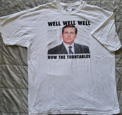   The Office Michael Scott 'Well How The Turntables' Shirt Unisex Size XL