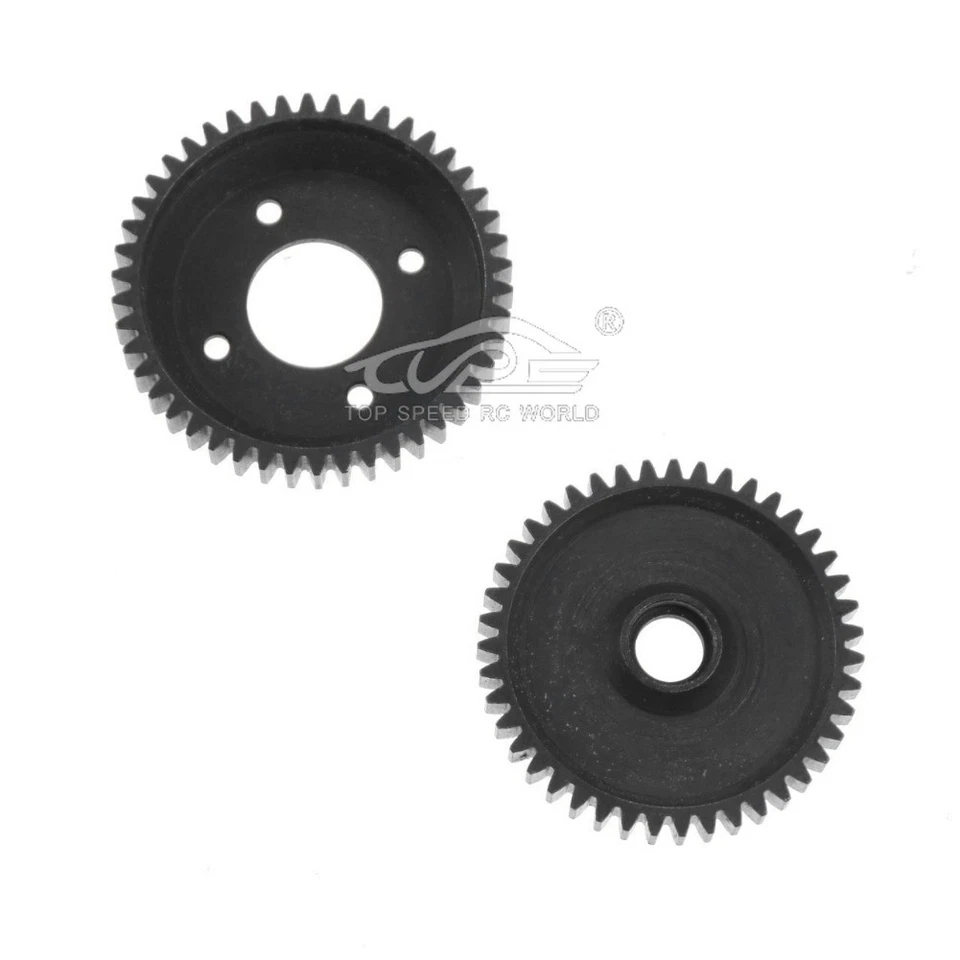Hardened Steel Gear 2-Speed 46T 43T Shoe Type GP for Rc Car Kyosho Inferno GT2 - image 2 of 4