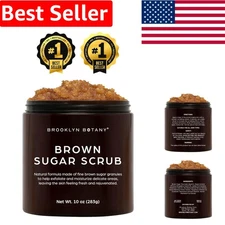 Gentle Brown Sugar Body Scrub - Exfoliating & Moisturizing - 10 oz Treat