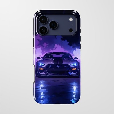 iPhone 17 Tough Case MagSafe Case For Apple iPhone 14-17 Series Muscle Car Case