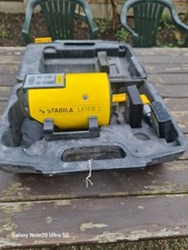 stabila rotary laser level.laser measuring tool . in original box .good Condit