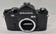 Miranda AIC RE-II 2 35mm Film Camera Black  AS-IS For Parts /