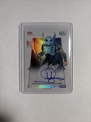 2025 Bo Jackson Battle Arena Inspired Ink JAY BUHNER BONE Steel Auto #BFA184