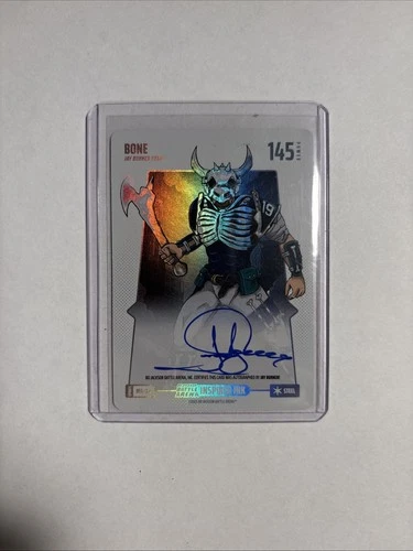 2025 Bo Jackson Battle Arena Inspired Ink JAY BUHNER BONE Steel Auto #BFA184