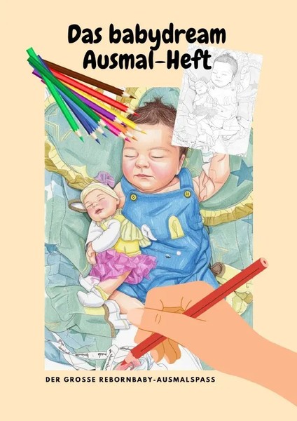 Annett Klein | Das Babydream Ausmal-Heft | Taschenbuch | Deutsch | Epubli-image