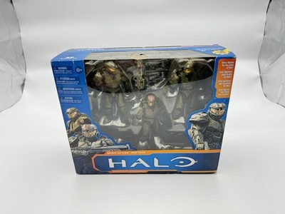 Halo Wars McFarlane Toys SPIRIT OF FIRE Red Team Spartan Figure NEW *DAMAGED BOX