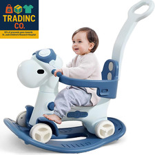 4 in 1 Rocking Horse for Toddlers 1-3 Years Old, Baby Rocking Toy Fun Birthday G