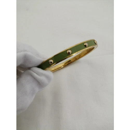 Bracciale COACH oro x verde