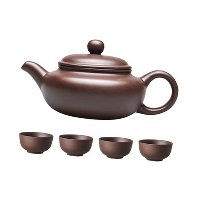 Keramik Teekanne Chinesischer Teekessel Teekocher Wasserkocher Handarbeit mit Teetasse