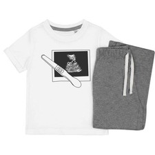 Kinder Nachtwäsche-/Pyjama-Set "Schwangerschaftstest & Foto" (KP030589)