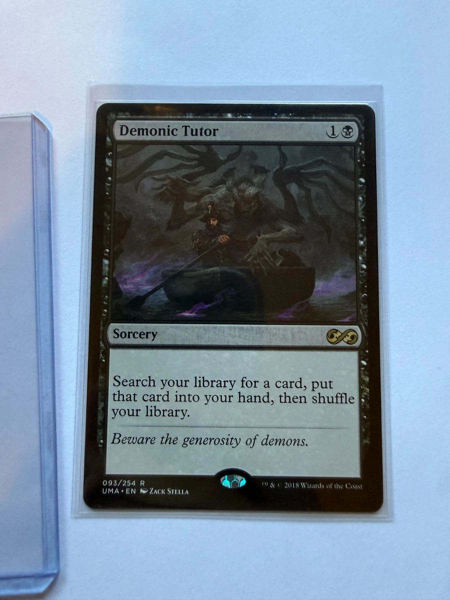 Preços baixos em Demonic tutor Magic: The Gathering RARO