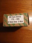 2026-D Dimes [Denver] Semiquincentennial 1776-2026 - 1 sealed box of 10 rolls