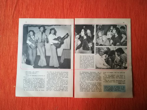 ARTICOLO CON FOTO - CLIPPING "TEO TEOCOLI" DEL 1978 pagine 4  - 第 2/2 張圖片