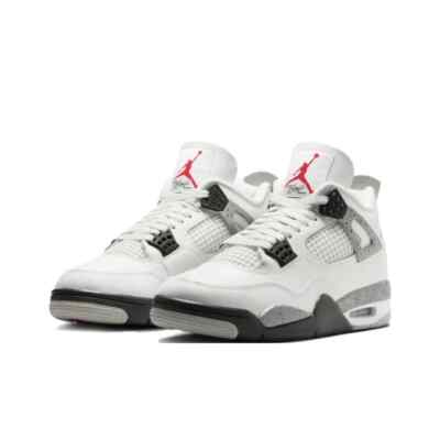JORDAN 4 Retro White Cement 2025 Men's and women's Sizes FV5029