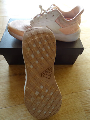 Sneaker Sportschuh apricot weiß Mädchen *RapidaRun KNIT J* Gr. 36 von adidas TOP