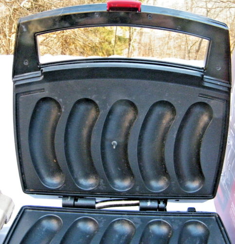 Johnsonville Sizzling Sausage Indoor Electric Grill BTG0498 Tested Works No Tray - Picture 3 of 11