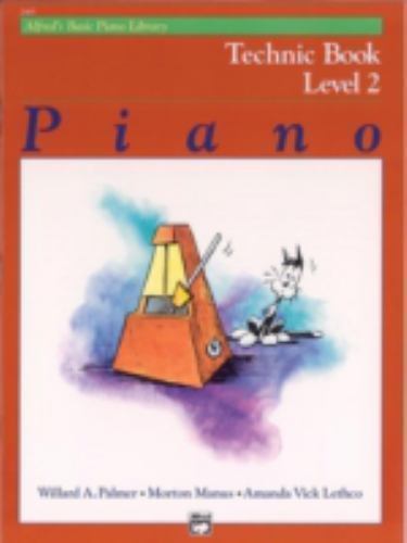Alfred's Basic Piano Library Technic, Bk 2: Le- paperback, Palmer, 9780739016312