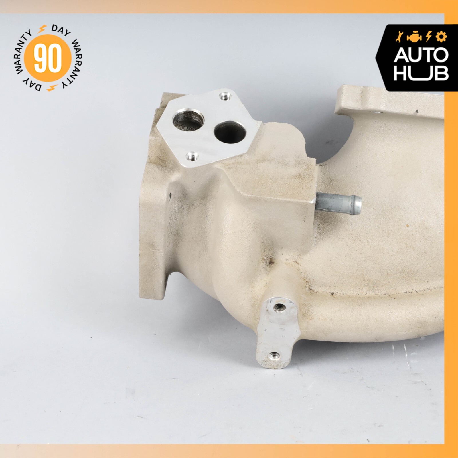 00-04 Aston Martin DB7 Vantage 5.9L Left Engine Throttle Body Adapter OEM 23k