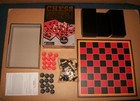 Cardinal Chess Checkers #48325 complete genuine box instructions Tic-Tac-Toe EUC — photo 1