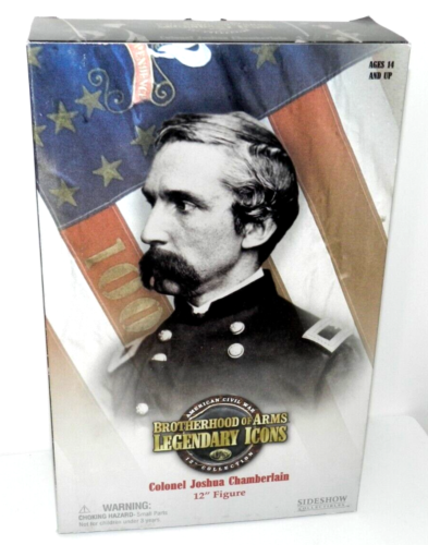 SIDESHOW JOSHUA CHAMBERLAIN CIVIL WAR BROTHERHOOD IN ARMS NEW S1 COLONEL 12" - Picture 1 of 4