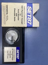 Rare 1987 Plymouth Competitive Comparison Betamax Voyager Vs Ford Aerostar Astro