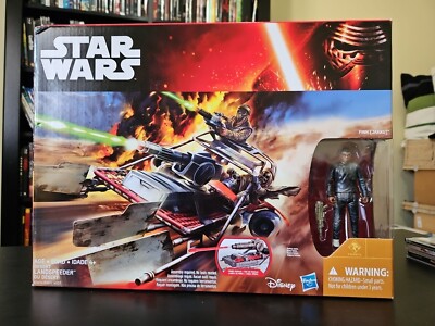 Star Wars The Force Awakens Desert Landspeeder w/ Finn (Jakku)