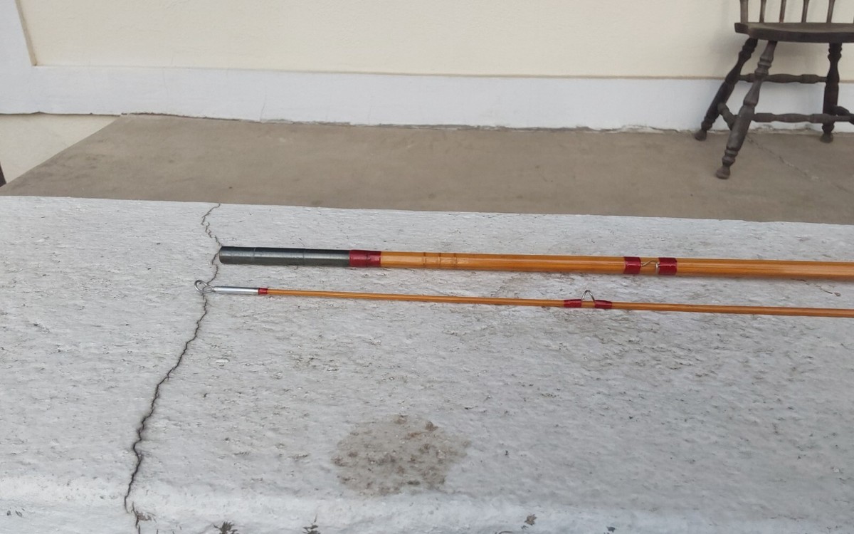 Asbjorn Horgard Konkurranse Hollow Built Bamboo Fly rod made in