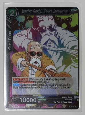 Master Roshi, Strict Instructor (DBS TCG, Destroyer Kings) (NM FOIL)
