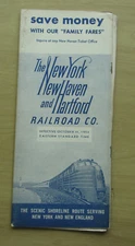 NYNH&H NEW HAVEN Public Timetable: 10/31/54 System