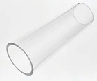 4” OD x 3 1/2" ID CLEAR ACRYLIC PLEXIGLASS LUCITE TUBE 1/4" HEAVY WALL 12" LONG