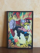 Quadro su tela “Thor” Marvel  con cornice 20x30
