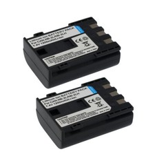 Confezione 2 batterie NB-2LH NB-2L per Canon DS126071 E160814 VIXIA HV20 HV30 HV40 nuove
