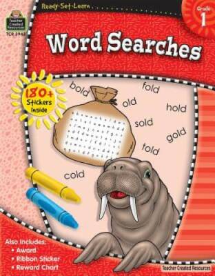 Ready-Set-Learn: Word Searches Grd 1 - Paperback - VERY GOOD