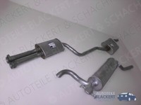 Auspuffset Mitteltopf + Endtopf FüR Mercedes Kombi 230 Te (S123) 1980-1985