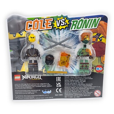 Lego Ninjago Legacy Cole vs Ronin 112215 Limited Edition Figur Minifiguren NEU