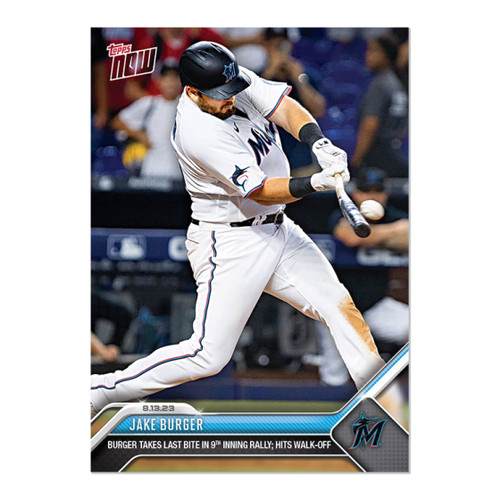 2023 Topps Now 705 Jake Burger