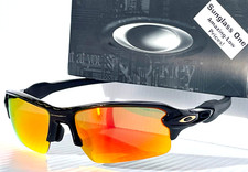 Oakley FLAK 2.0 SCALES Black Gold POLARIZED Galaxy RUBY Lens Sunglass 9271