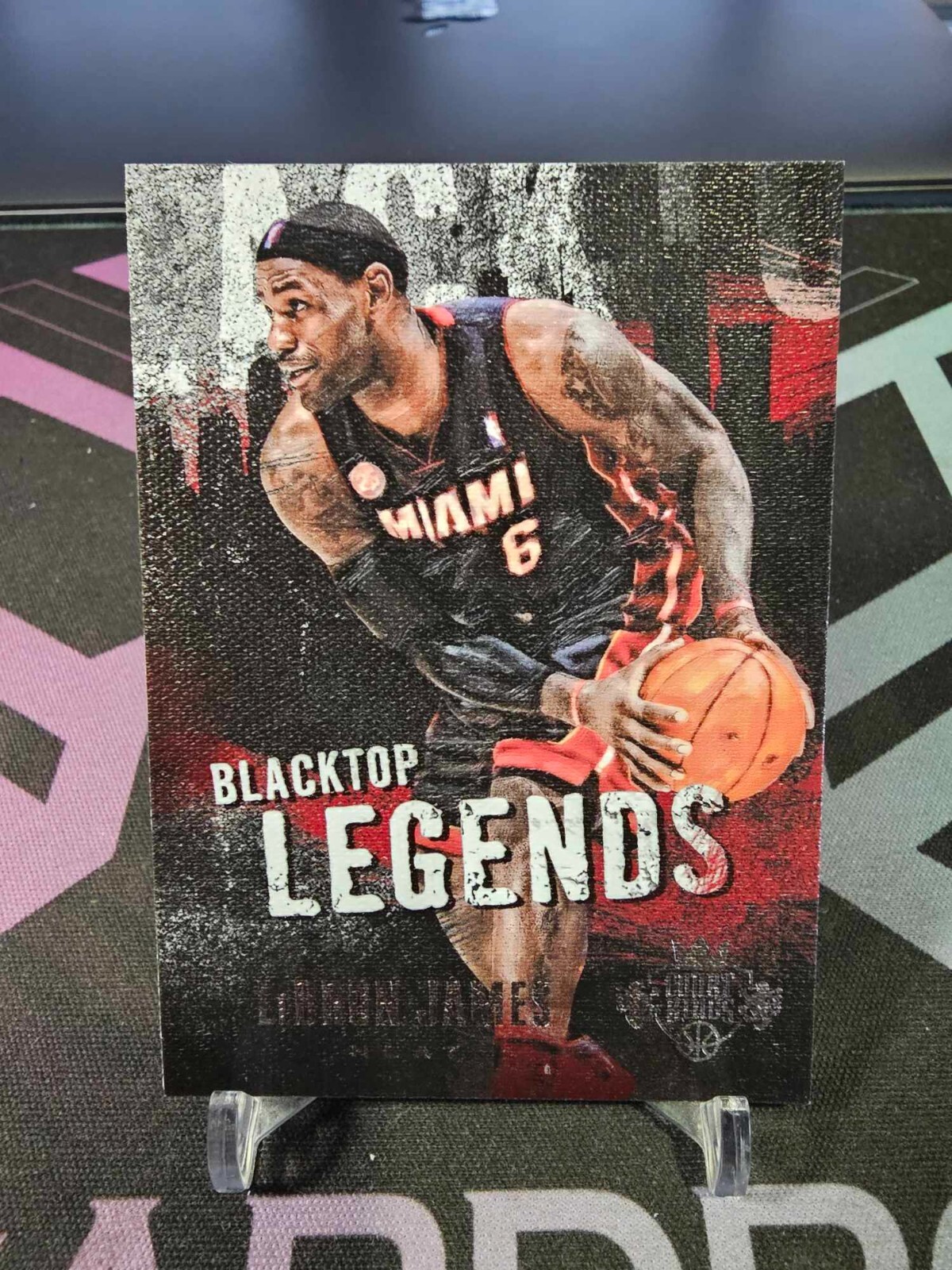 2013-14 Panini Court Kings LeBron James Blacktop Legends #14!